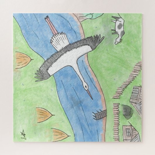 "Rustic motifs" ジグソーパズル (横)