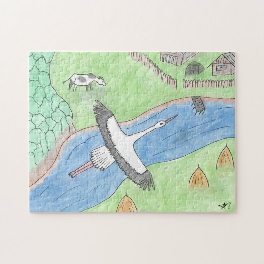 "Rustic motifs" ジグソーパズル (横)