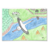 "Rustic motifs" フォトプリント (正面)