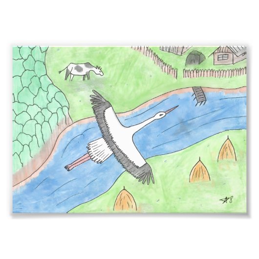 "Rustic motifs" フォトプリント (正面)