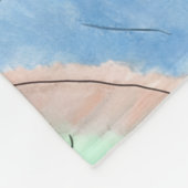 "Rustic motifs" フリースブランケット (角)