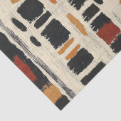 Rustic Mudcloth Geometric Pattern (1) 薄葉紙 (詳細)