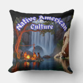   Rustic Native American Culture クッション (正面)