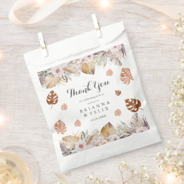 Rustic Neutral Boho Wedding フェイバーバッグ