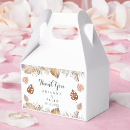 Rustic Neutral Boho Wedding フェイバーボックス