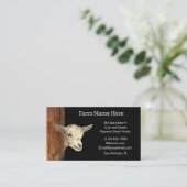 Rustic Nigerian Dwarf Dairy Goat Breeder 名刺 (スタンド正面)