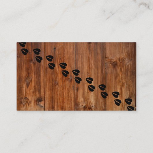 Rustic Nigerian Dwarf Dairy Goat Breeder 名刺 (裏面)