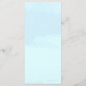 Rustic Oak Tree Autumn Wedding メニュー (裏面)