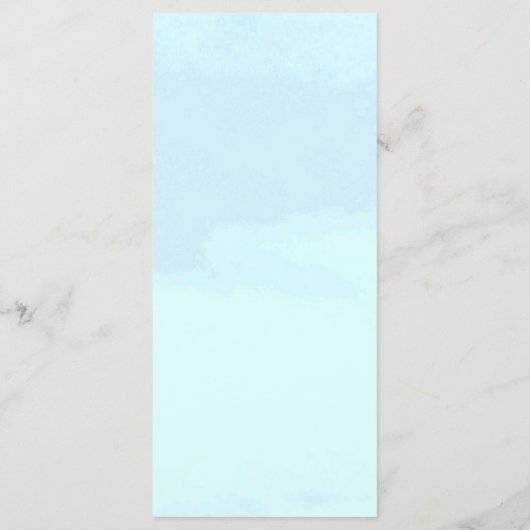 Rustic Oak Tree Autumn Wedding メニュー (裏面)