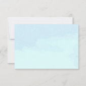 Rustic Oak Tree Autumn Wedding 出欠カード (裏面)