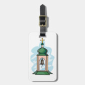 Rustic Orthodox Church Belfry ラゲッジタグ (正面縦)
