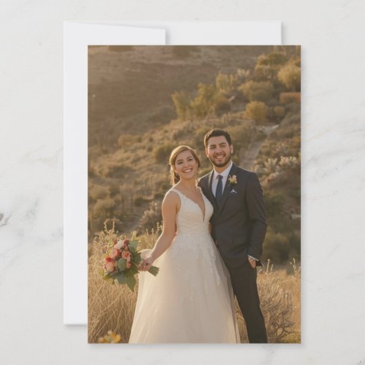 Rustic Papel Picado Mexican Wedding Invitation 招待状 (裏面)