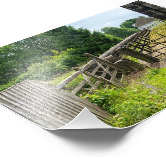 Rustic Path, Mytholmroyd フォトプリント (角)