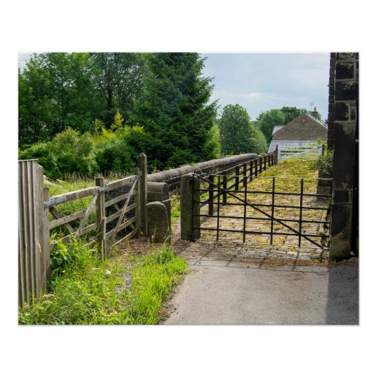 Rustic Path, Mytholmroyd ポスター (正面)