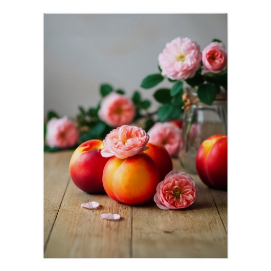 Rustic Peach Beauty ポスター (正面)