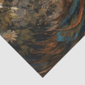Rustic Peacock Terrace Decoupage 薄葉紙 (詳細)