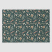 Rustic Pinecone & Evergreen Christmas Tissue Paper 薄葉紙 (正面)