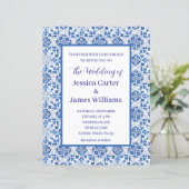 Rustic Portuguese Tiles Mediterranean Wedding (スタンド正面)