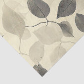 Rustic Pressed Leaves Pattern – Autumn Botanical 7 薄葉紙 (詳細)