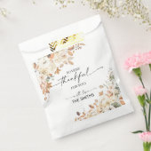 Rustic Pumpkins Thanksgiving Dinner Favor Bags フェイバーバッグ (封をした状態)