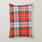 Rustic Red and Green Tartan Plaid Throw Pillow - C アクセントクッション (正面(垂直))