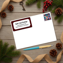 Rustic Red & Black Buffalo Plaid Custom