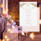 Rustic Redneck Pink Cowboy Hat Wedding 招待状