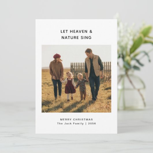 Rustic Religious Let Heaven & Nature Sing Family シーズンカード (スタンド正面)