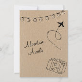 Rustic Retirement Party 招待状 (裏面)