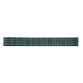 Rustic Robertson Plaid Green Check Tartan サテンリボン (正面)