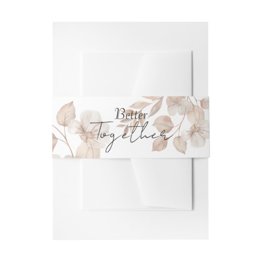 Rustic Romance Wedding  招待状ベリーバンド (正面例)