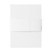 Rustic Romance Wedding  招待状ベリーバンド (裏面例)