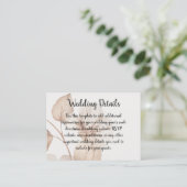 Rustic Romance Wedding Enclosure Cards エンクロージャーカード (スタンド正面)