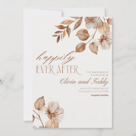 Rustic Romance Wedding Invitations v2 招待状