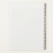 Rustic Romance Wedding Planner プランナー手帳 (裏面)