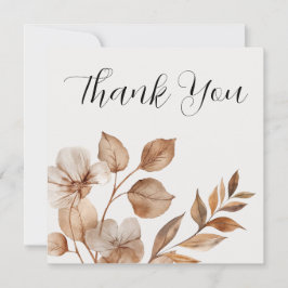 Rustic Romance Wedding Thank You Cards サンキューカード