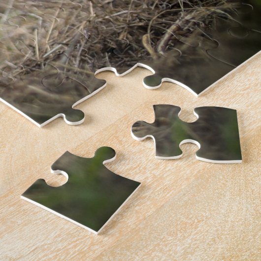 Rustic Rural Farm Rooster Chickens Nature Animals ジグソーパズル (側面)