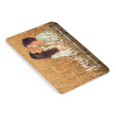 Rustic Save The Date Photo Magnet マグネット (右側)