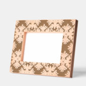 Rustic Snowflake Etched Wooden Picture Frame レーザー彫刻フレーム (左)