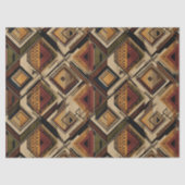 Rustic Southwestern Stripe Pattern (1) 薄葉紙 (正面)