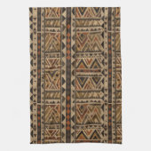 Rustic Southwestern Stripe Pattern (2) キッチンタオル (縦)