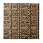 Rustic Southwestern Stripe Pattern (2) タイル (正面)