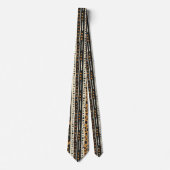 Rustic Southwestern Stripe Pattern (3) ネクタイ (正面)