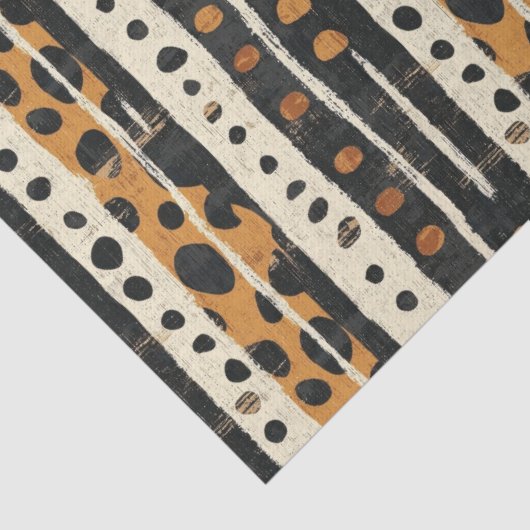 Rustic Southwestern Stripe Pattern (3) 薄葉紙 (詳細)