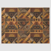 Rustic Southwestern Stripe Pattern (4) 薄葉紙 (正面)