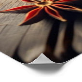 Rustic Spice Kitchen Wall Art Poster ポスター (角)