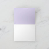 Rustic Spring Floral bridal shower Wedding サンキューカード (内部)