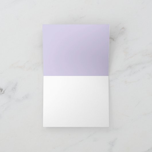 Rustic Spring Floral bridal shower Wedding サンキューカード (内部)