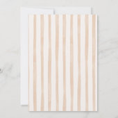 Rustic Storefront Let It Snow Boy Baby Shower 招待状 (裏面)