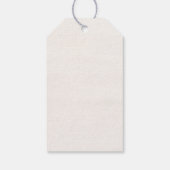 Rustic Summer aesthetic Wildflower Wedding ギフトタグ (裏面)